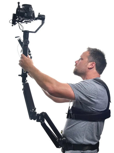 Glide Gear DNA 6000 PLUS - Video Camera Vest & Arm for 10-18lbs Gimbal Setup