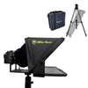 Glide Gear TMP 100 Tablet/Smartphone Teleprompter Combo Kit with GG 665 Fluid Head Heavy-Duty Tripod Glide Gear