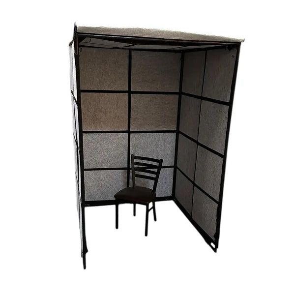 Glide Gear 4x4 Vocal Isolation Recording Sound Booth Koncept Innovators, LLC