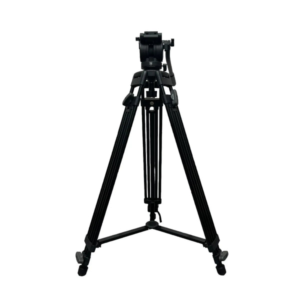 Glide Gear GG 665 Fluid Head Teleprompter Video Camera Tripod Glide Gear