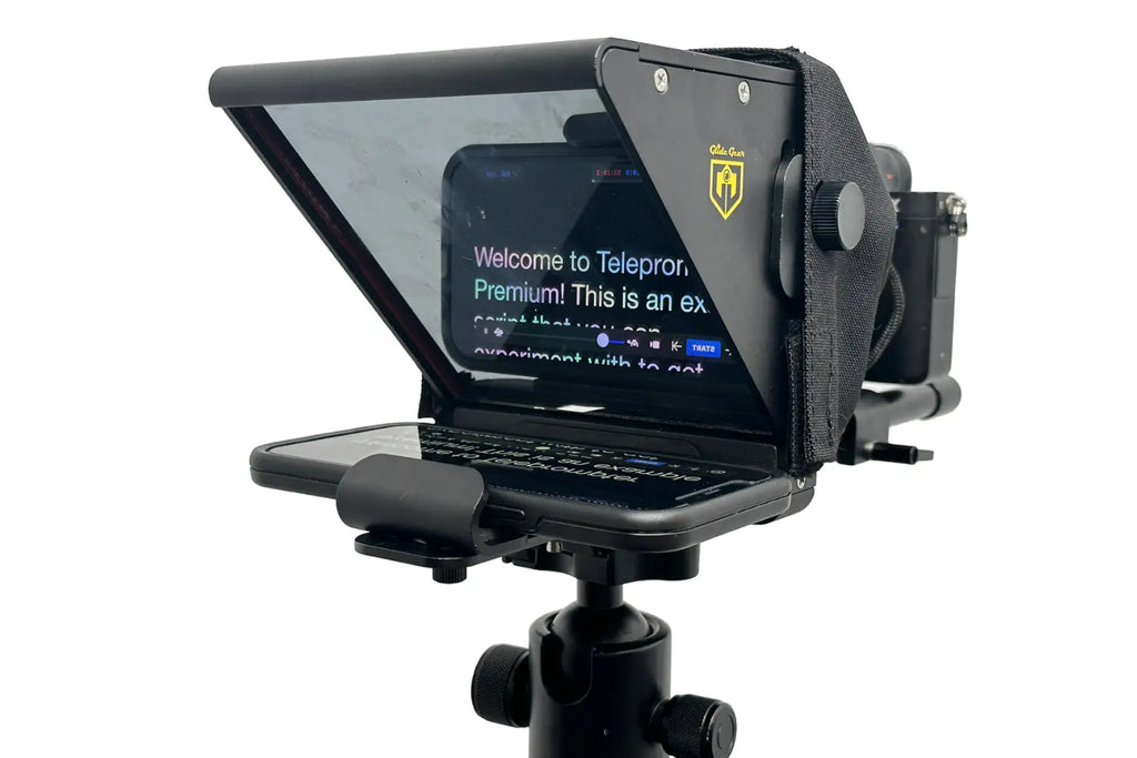 Glide Gear TMP 75 Laptop Smartphone Prompt/DSLR Video Teleprompter