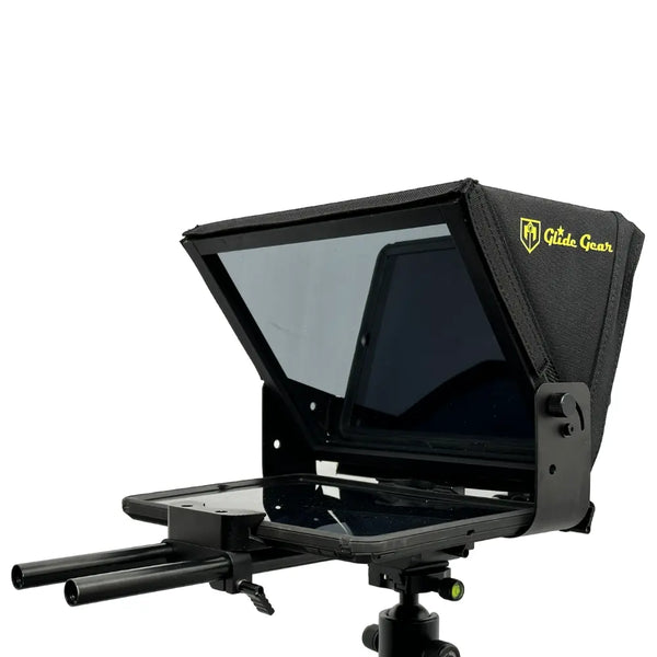 Glide Gear TMP 500 - 15mm Rail Video Camera Tripod Teleprompter With Protective Travel Case - Koncept Innovators, LLC