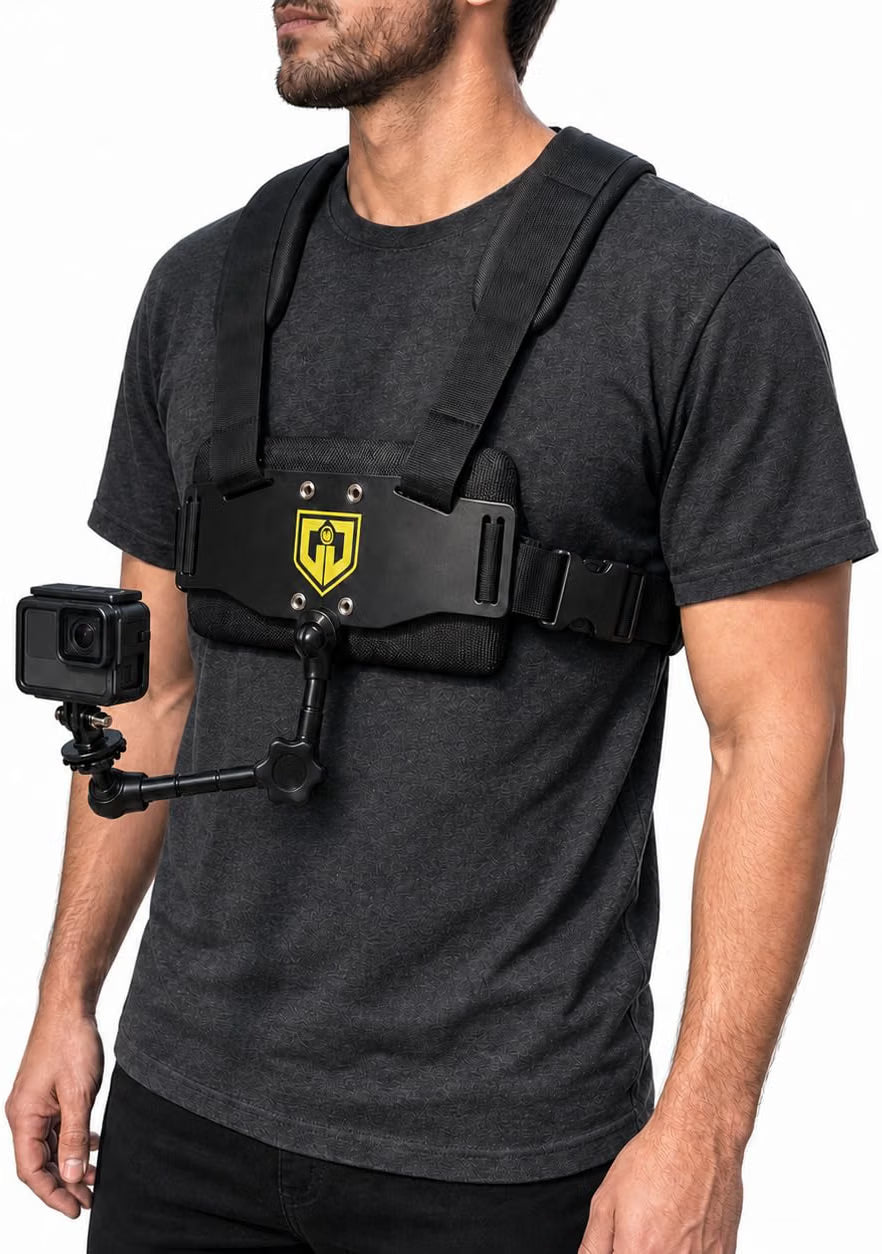 Glide Gear MED 100 Medusa DSLR POV Camera Vest Action Mount Harness