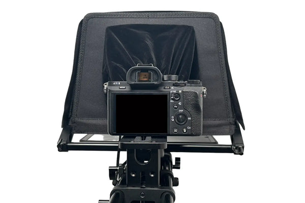 Glide Gear TMP 750 Professional Tablet Teleprompter Combo Kit with GG 665 Fluid Head Heavy-Duty Tripod Glide Gear