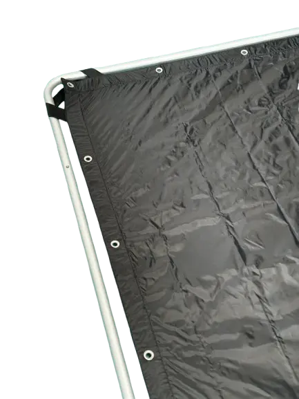 Glide Gear BFS 4 Black Butterfly Scrim Photography Video Diffuser (4x4) Glide Gear