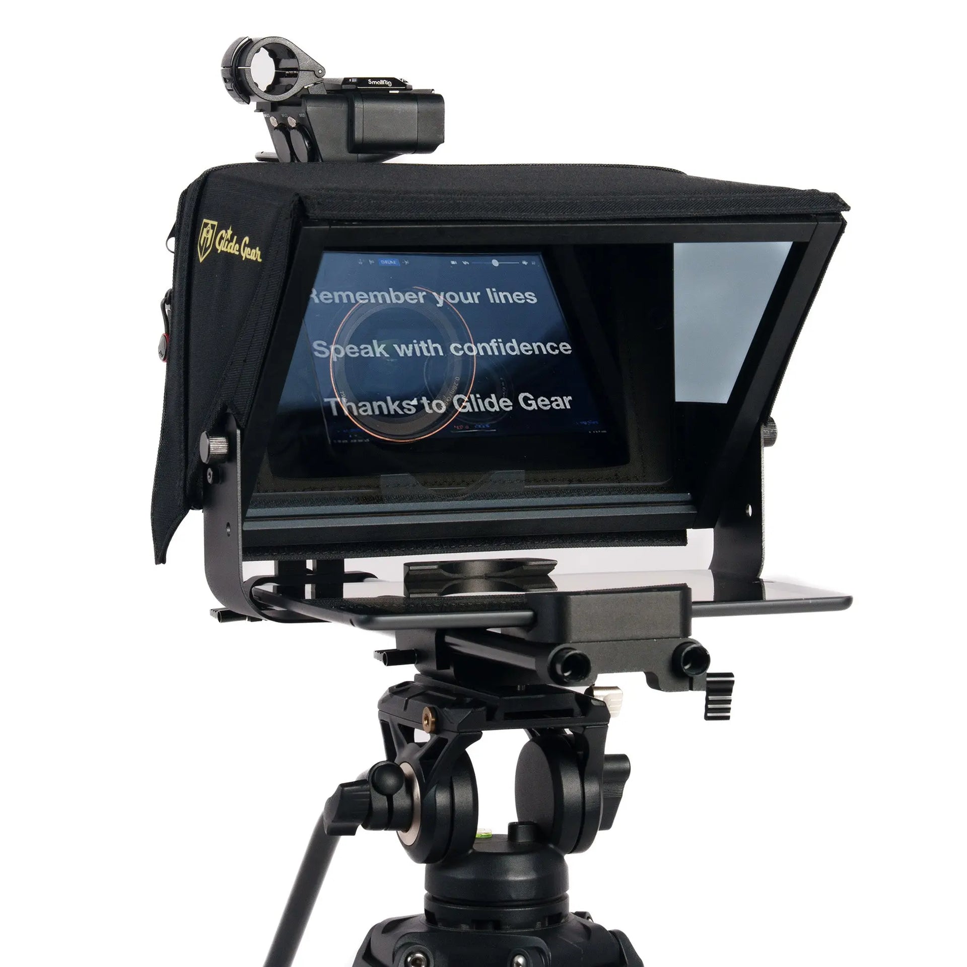 TMP 500 15mm Rail Teleprompter With Protective Travel Case