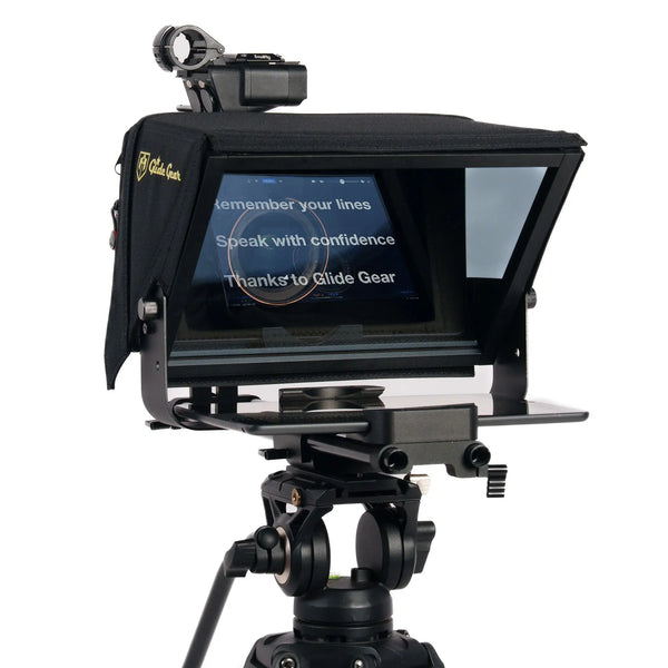 TMP 500 15mm Rail Teleprompter With Protective Travel Case glidegear