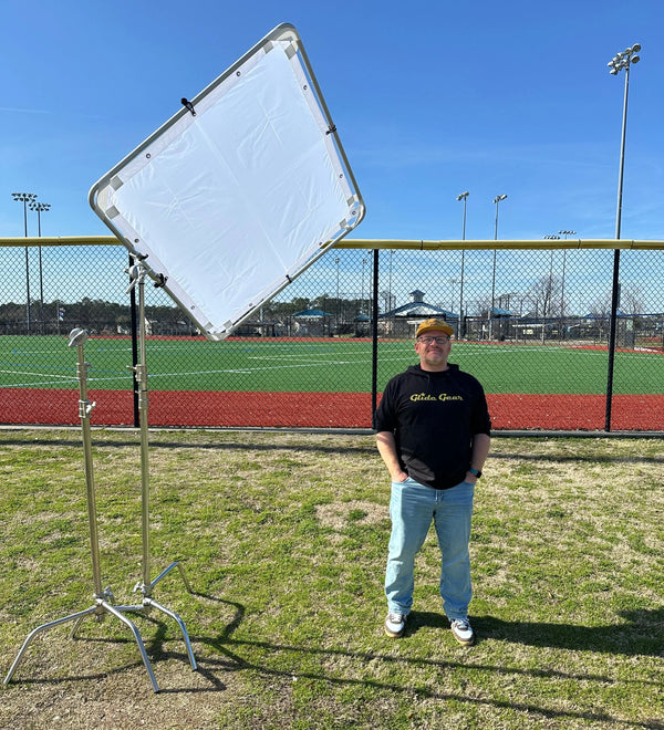 BFS 100 Butterfly Scrim - 3-in-1 Silk Light Diffuser 4x4 / 6x6 / 8x8 Glide Gear