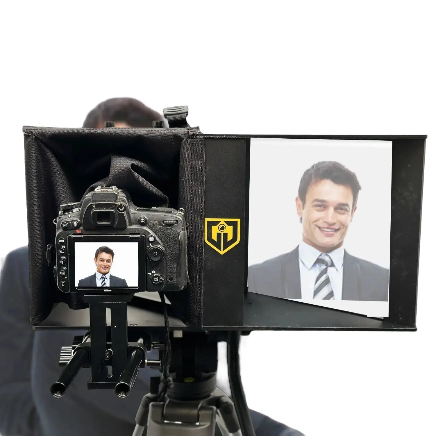 F2F 50 - Face to Face Periscope Interview Teleprompter Glide Gear