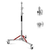 LW 50 - Heavy Duty Light Stand with Wheels Glide Gear