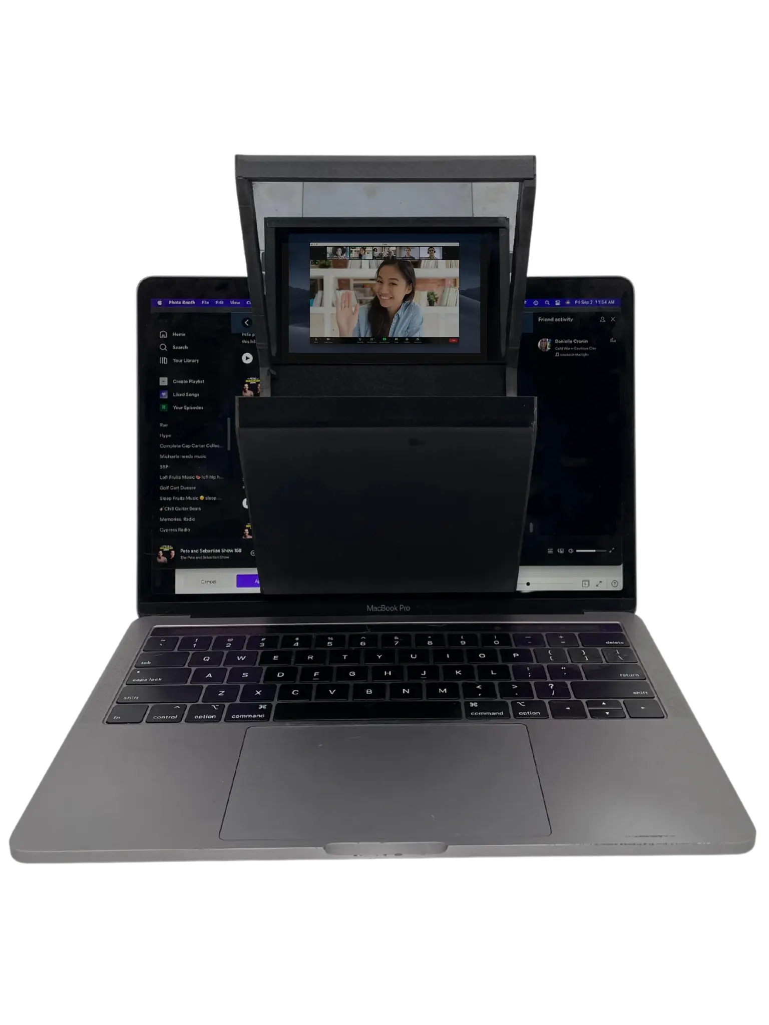 Eye2Eye - Eye Contact Laptop Prompter Glide Gear