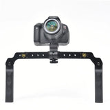 Glide Gear TB 500 Dual Handle Video Camera Field Monitor Stand Mount Rig Glide Gear