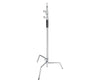 Glide Gear Professional Heavy-Duty Metal Adjustable C-Stand 4.75 to 10.5 Ft Glide Gear