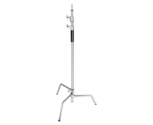 Professional Heavy Duty Metal Adjustable C-Stand 4.75 to 10.5 Ft (WEEKLY RENTAL)