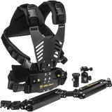 Glide Gear DNA 6000 PLUS - Video Camera Vest & Arm for 10-18lbs Gimbal Setup - Koncept Innovators, LLC