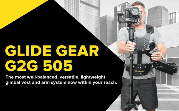 Glide Gear G2G 505 - 5-Axis Gimbal Vest & Arm Stabilization Kit 6-13lbs Rigs - Koncept Innovators, LLC