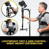Glide Gear G2G 505 - 5-Axis Gimbal Vest & Arm Stabilization Kit 6-13lbs Rigs - Koncept Innovators, LLC