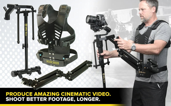 Glide Gear G2G 505 PLUS - 5-Axis Gimbal Vest & Arm Stabilization Kit 10-18 Lb Rigs - Koncept Innovators, LLC