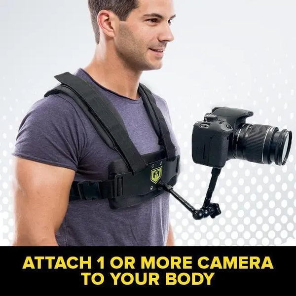 Glide Gear MED 100 Medusa DSLR POV Camera Vest Action Mount Harness - Koncept Innovators, LLC