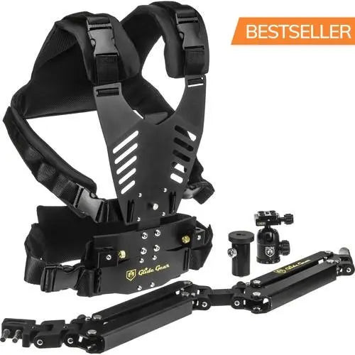 Glide Gear DNA 6000 PLUS - Video Camera Vest & Arm for 10-18lbs Gimbal Setup - Koncept Innovators, LLC