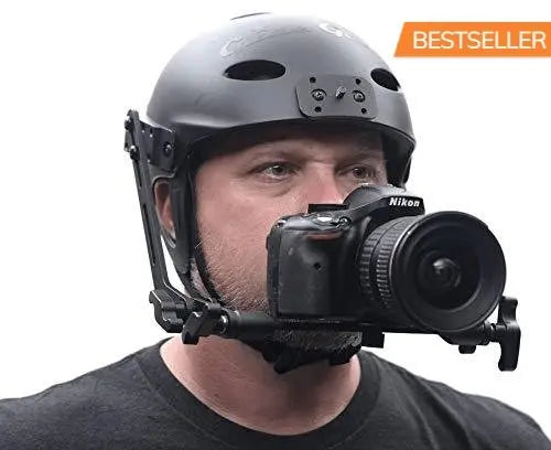 Glide Gear POV 100 Adjustable DSLR / Smartphone Helmet Camera Mount Rig - Koncept Innovators, LLC